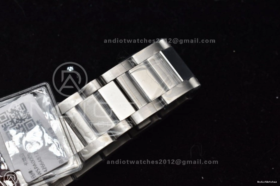 SS Made Cartier Efficient 531 BVF Genuine Pasha like the Bracelet White on 1:1 Dial Ladies 0304